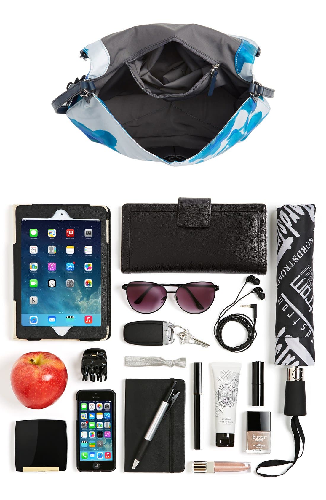 MARC BY MARC JACOBS 'Preppy Legend - Natasha' Crossbody Bag, Alternate, color, CLOUD BLUE MULTI