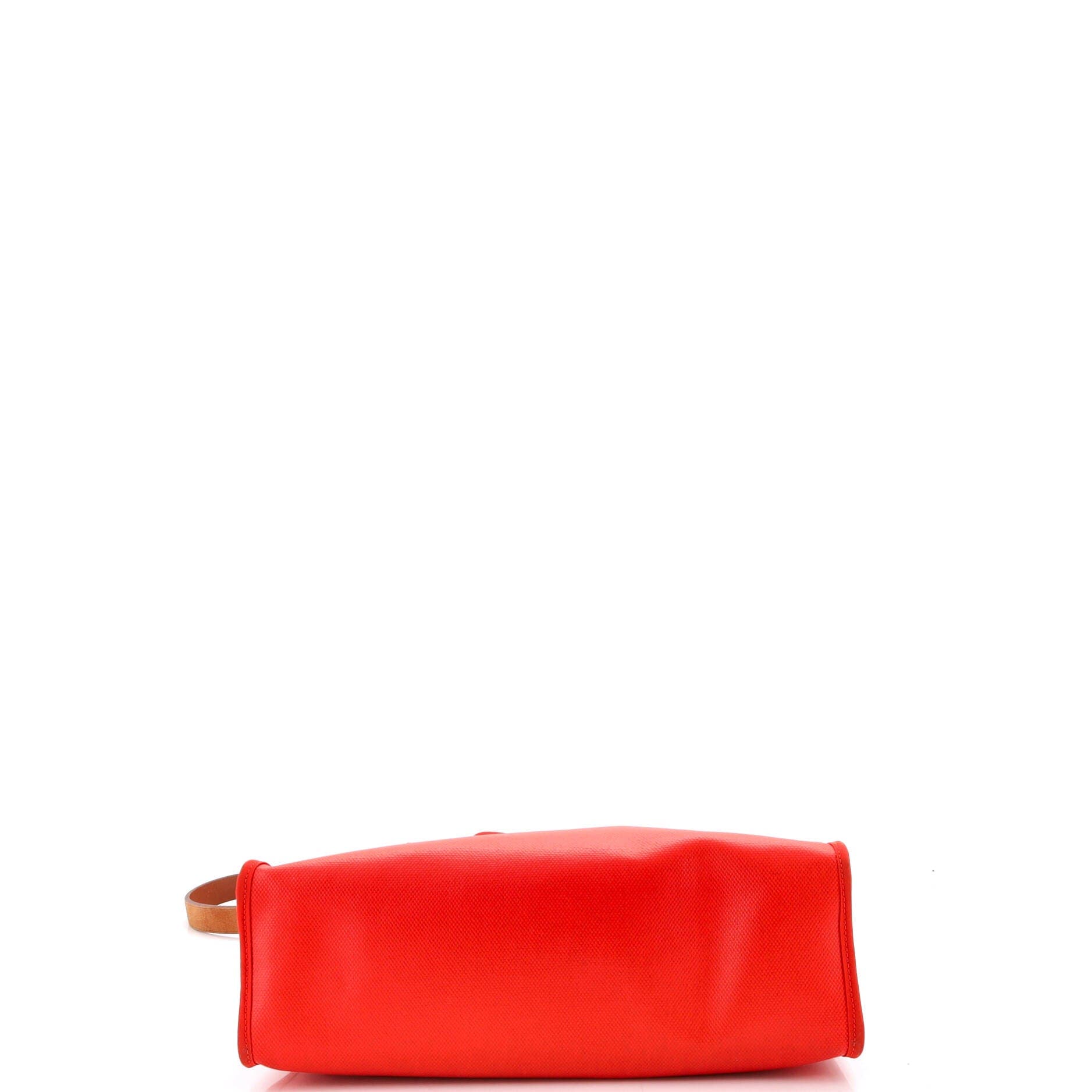 Herbag Zip Berline Vache Canvas and Leather 31, Alternate, color, Red