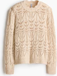 H&M Pointelle-knit Jumper