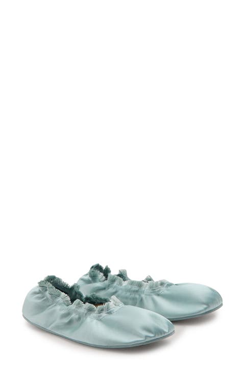 Satin Ballet Flat (Women)