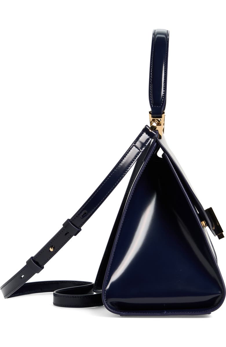 FERRAGAMO Medium Prisma Leather Top Handle Bag, Alternate, color,