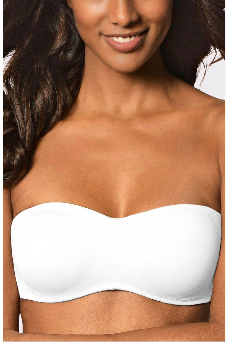 Multiway Strapless T-Shirt Bra, Main, color, White