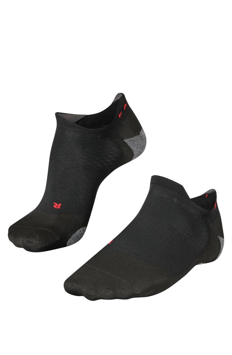 Falke RU5 Race Invisible Running Socks, Main, color, Black-Mix