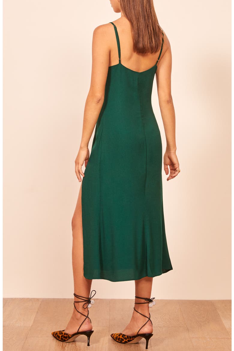 Crimini Slipdress, Alternate, color, EMERALD