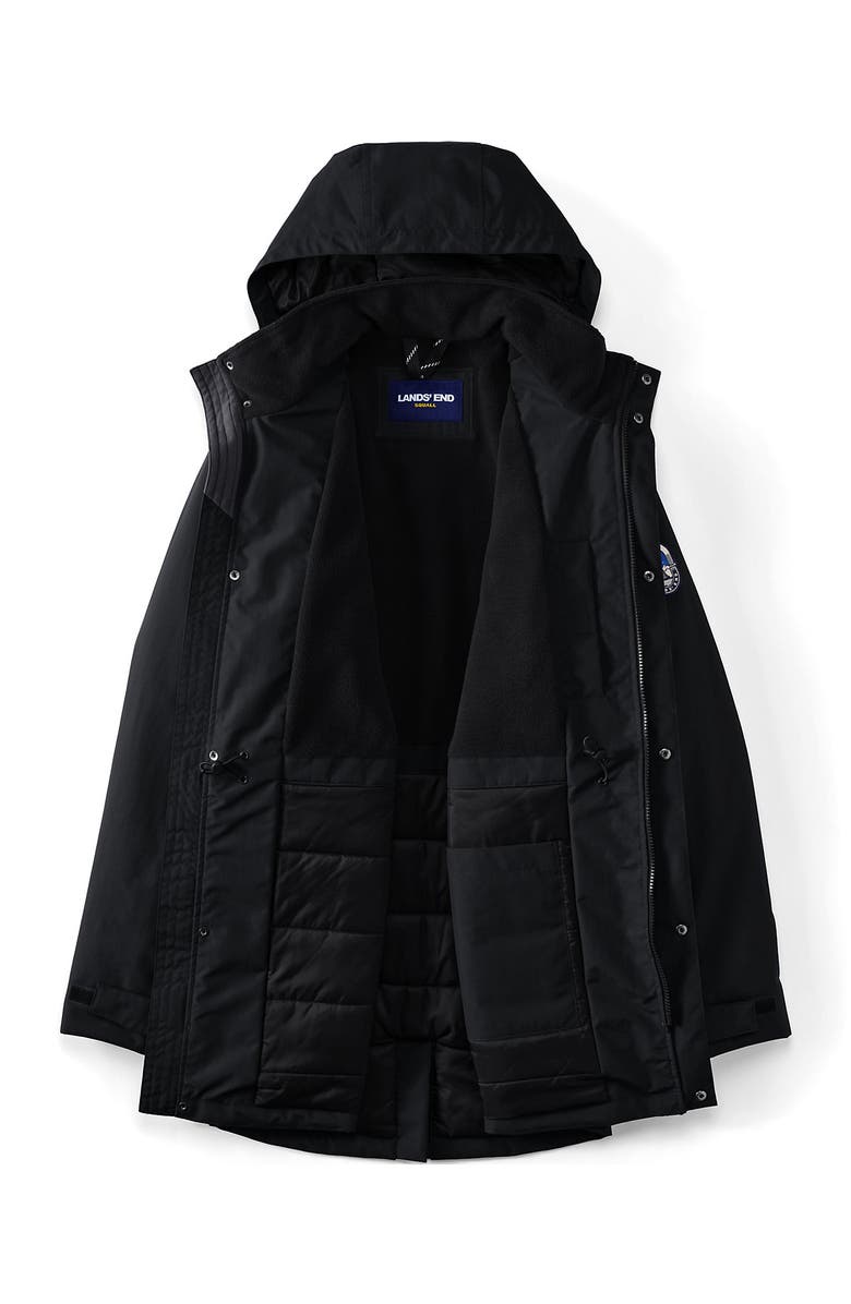Lands' End Waterproof Squall Parka, Alternate, color, Black