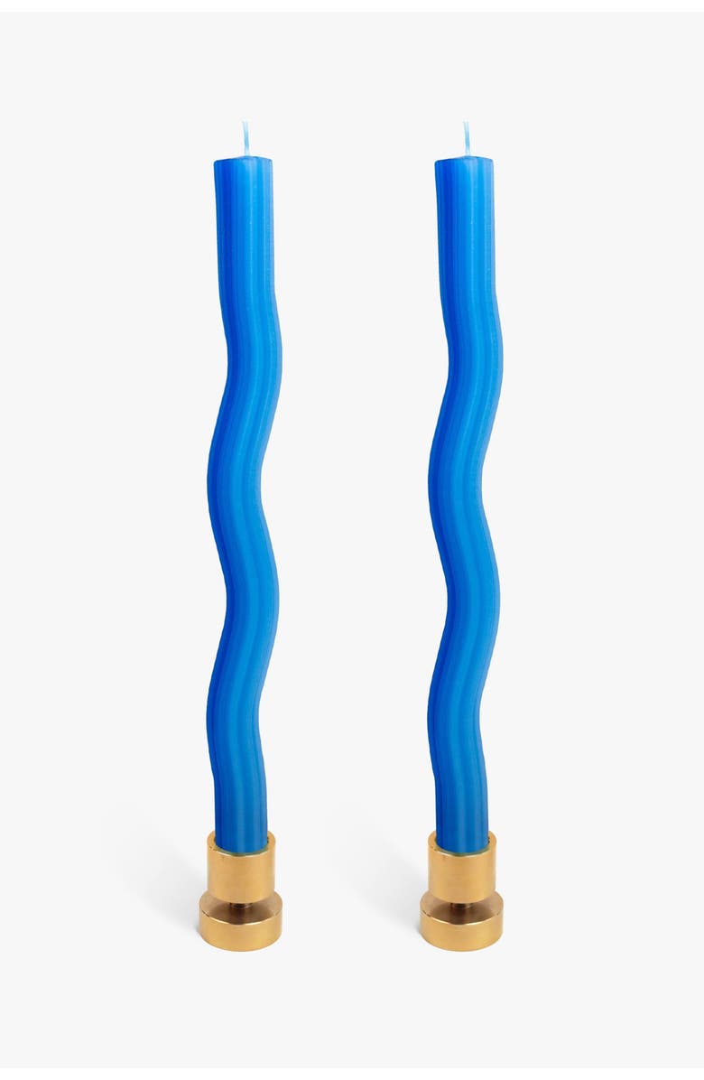 54Celsius Wiggle Candles, Main, color, Blue