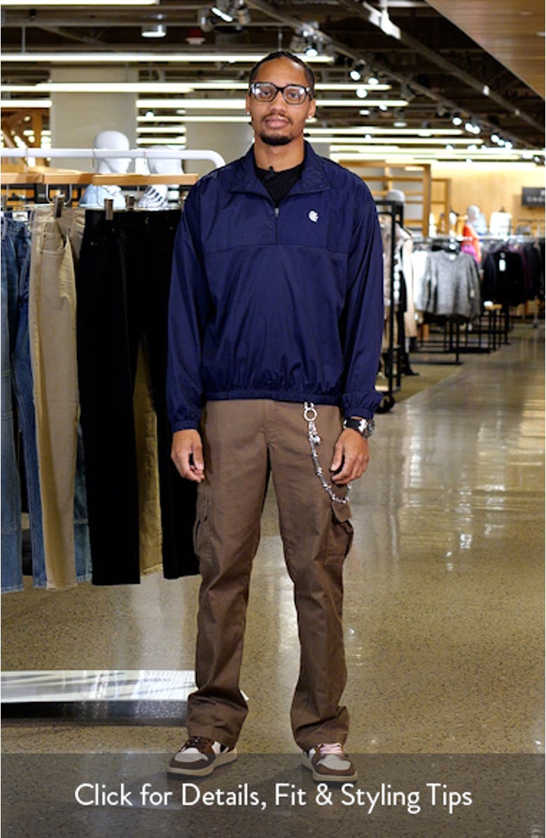 Monogram Quarter Zip Shell, sales video thumbnail