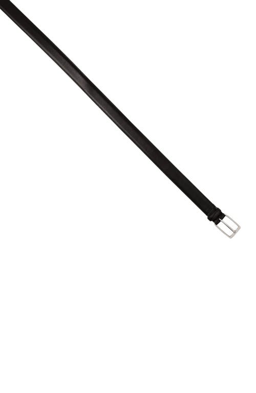 Sandro Leather Belt In Black