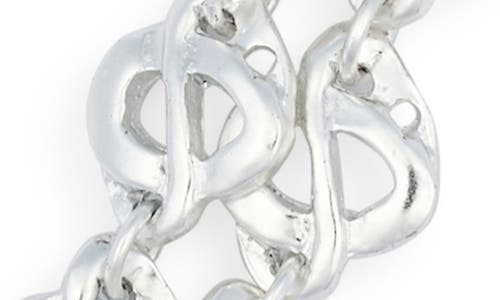 Karine Sultan Greek Link Bracelet In Metallic