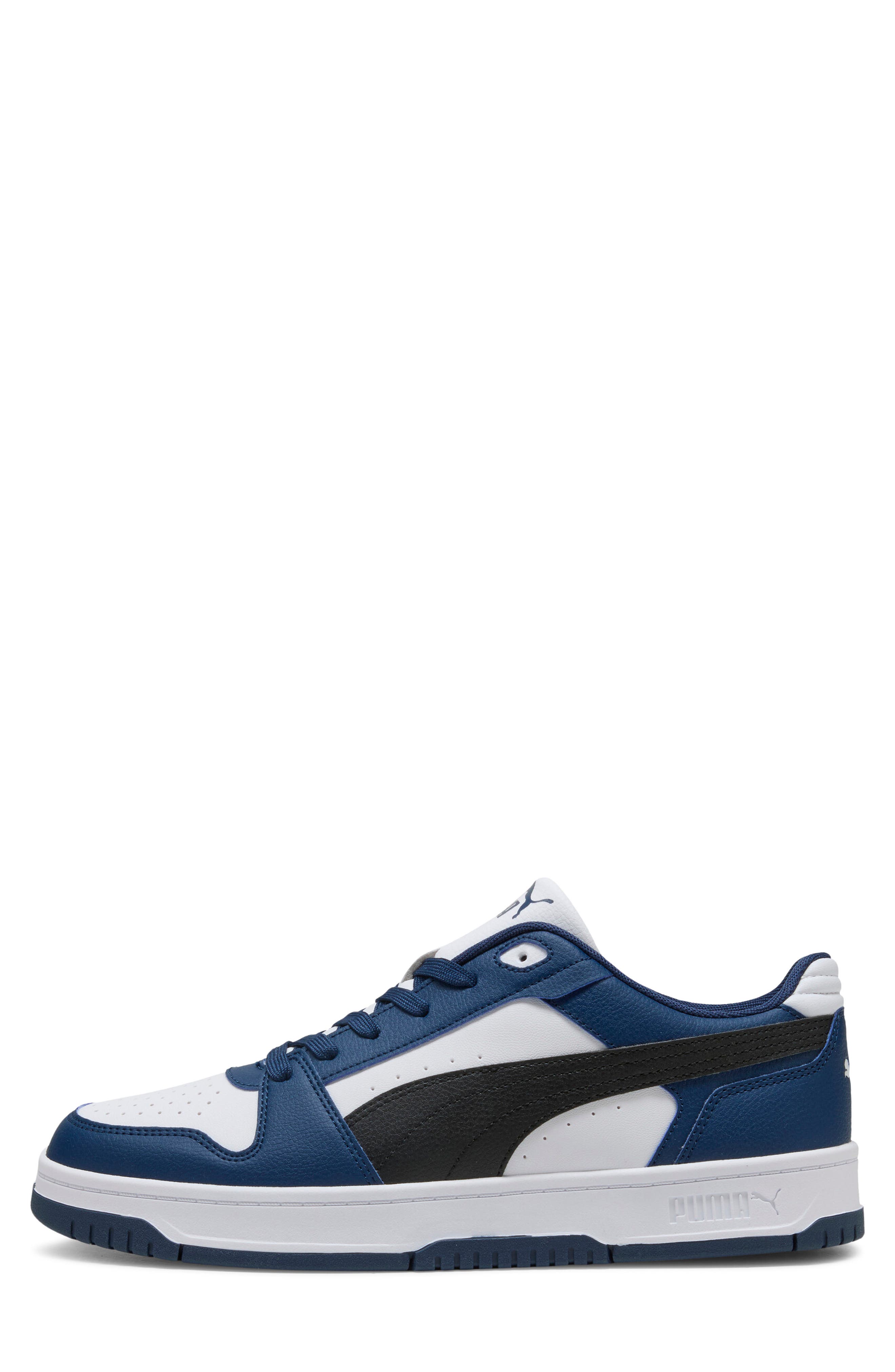 Rebound Slam Low Top Sneaker, Alternate, color, PERSIAN BLUE/ BLACK/ WHITE