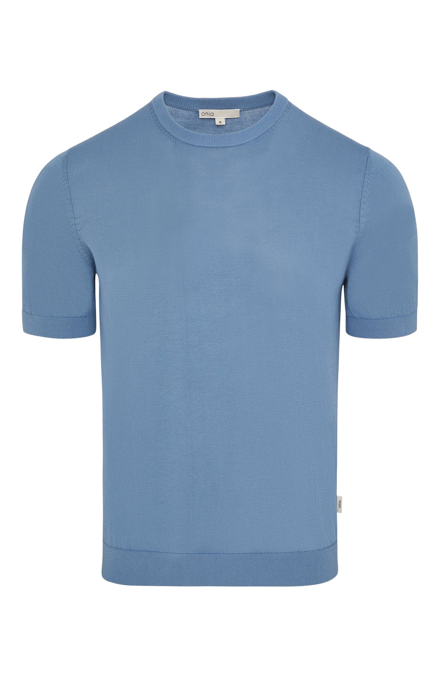Mercerized Cotton Knit Tee - image 4