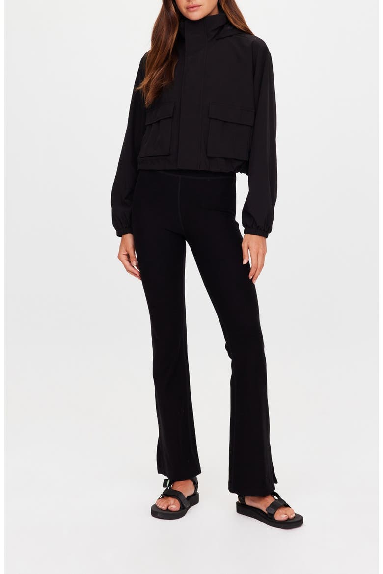 Ace Shell Jacket, Alternate, color, BLACK
