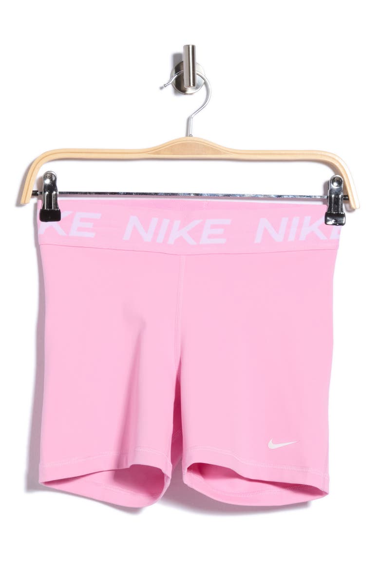 Victory Performance Bike Shorts, Alternate, color, PINK RISE/ WHITE