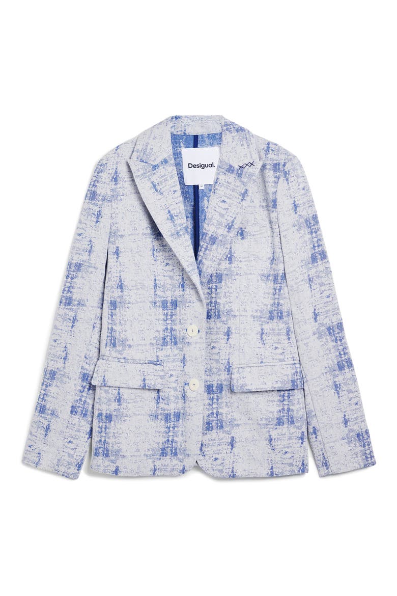 Classic Cut Blazer, Alternate, color, BLUE