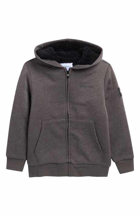 Kids' Icon Faux Fur Lined Full Zip Hoodie