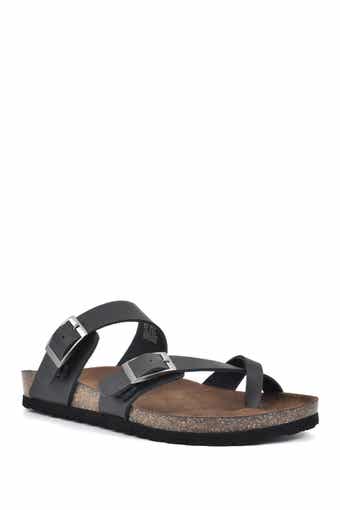 White Mountain Footwear Gracie Double Buckle Sandal