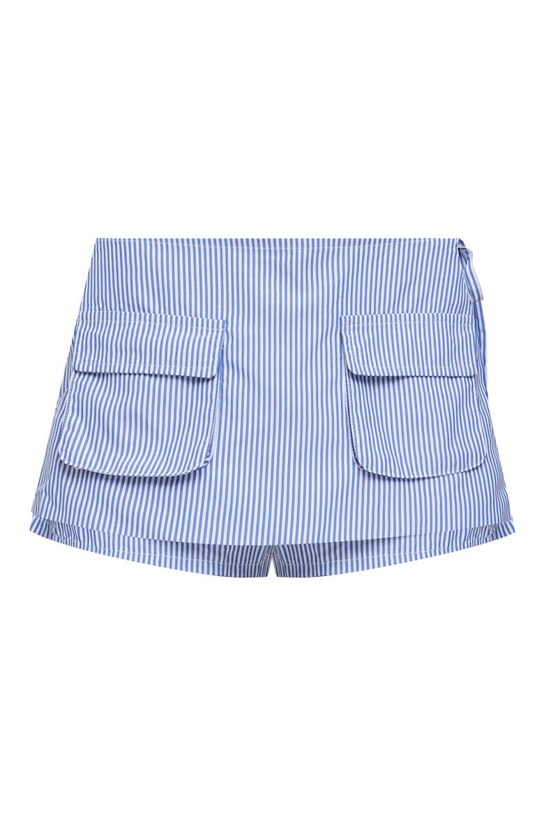 Countryside Stripe Skort, Alternate, color, BLUE STRIPE