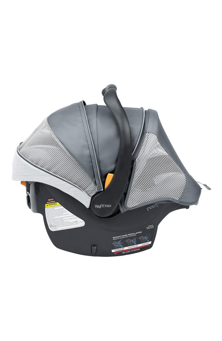 Chicco KeyFit Max Zip ClearLux Infant Car Seat, Alternate, color, Grey