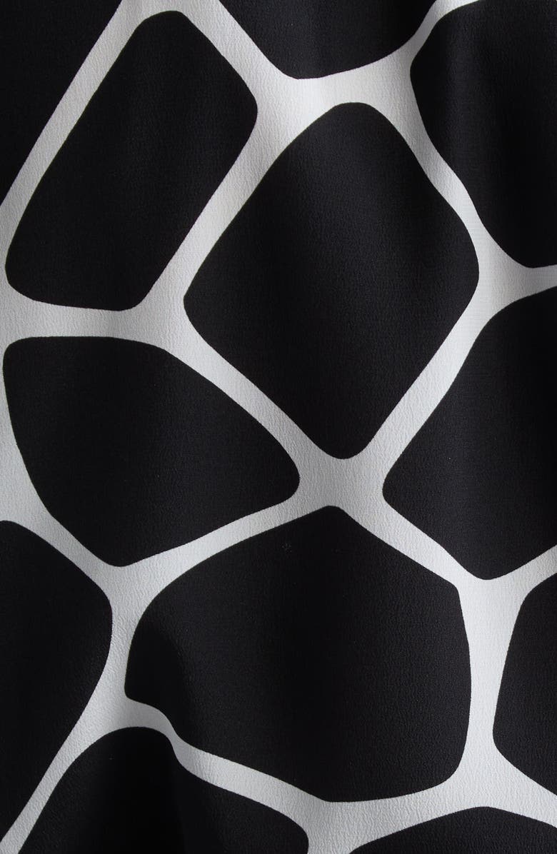 Michael Kors Collection Long Sleeve Silk Button-Up Shirt, Alternate, color,