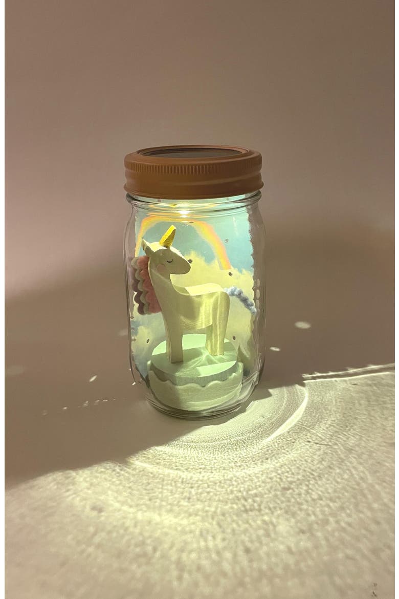Unicorn Solar Night Light, Alternate, color, MULTI