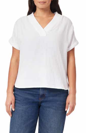 C & C California Carmel Gauze Top