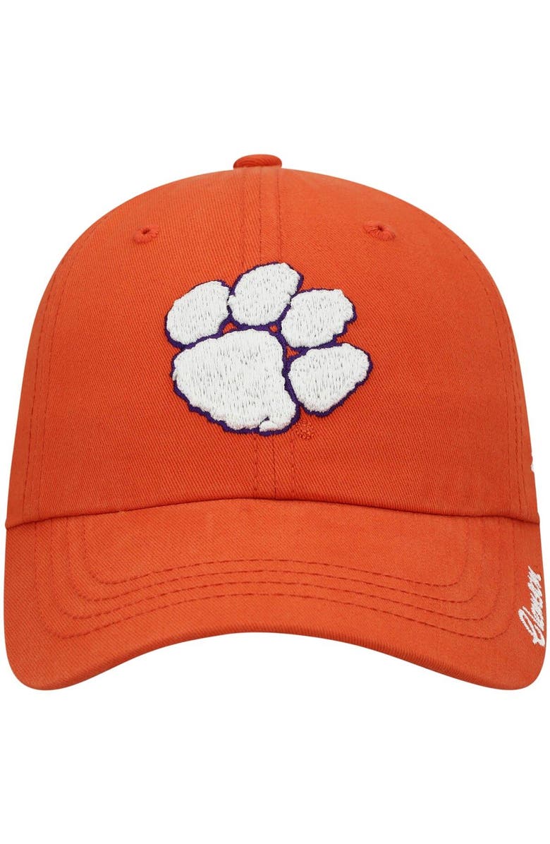 '47 Women's '47 Orange Clemson Tigers Miata Clean Up Logo Adjustable Hat, Alternate, color, 
