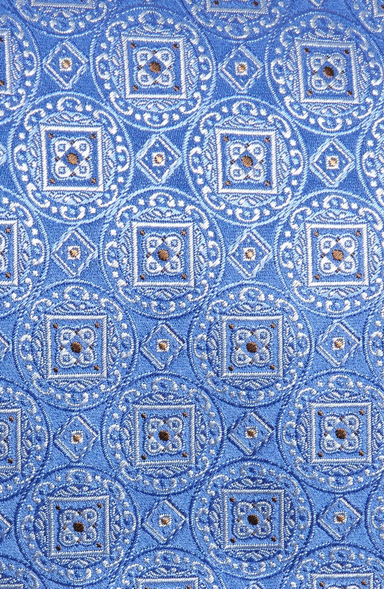 Canali Geometric Medallion Silk Tie, Alternate, color,