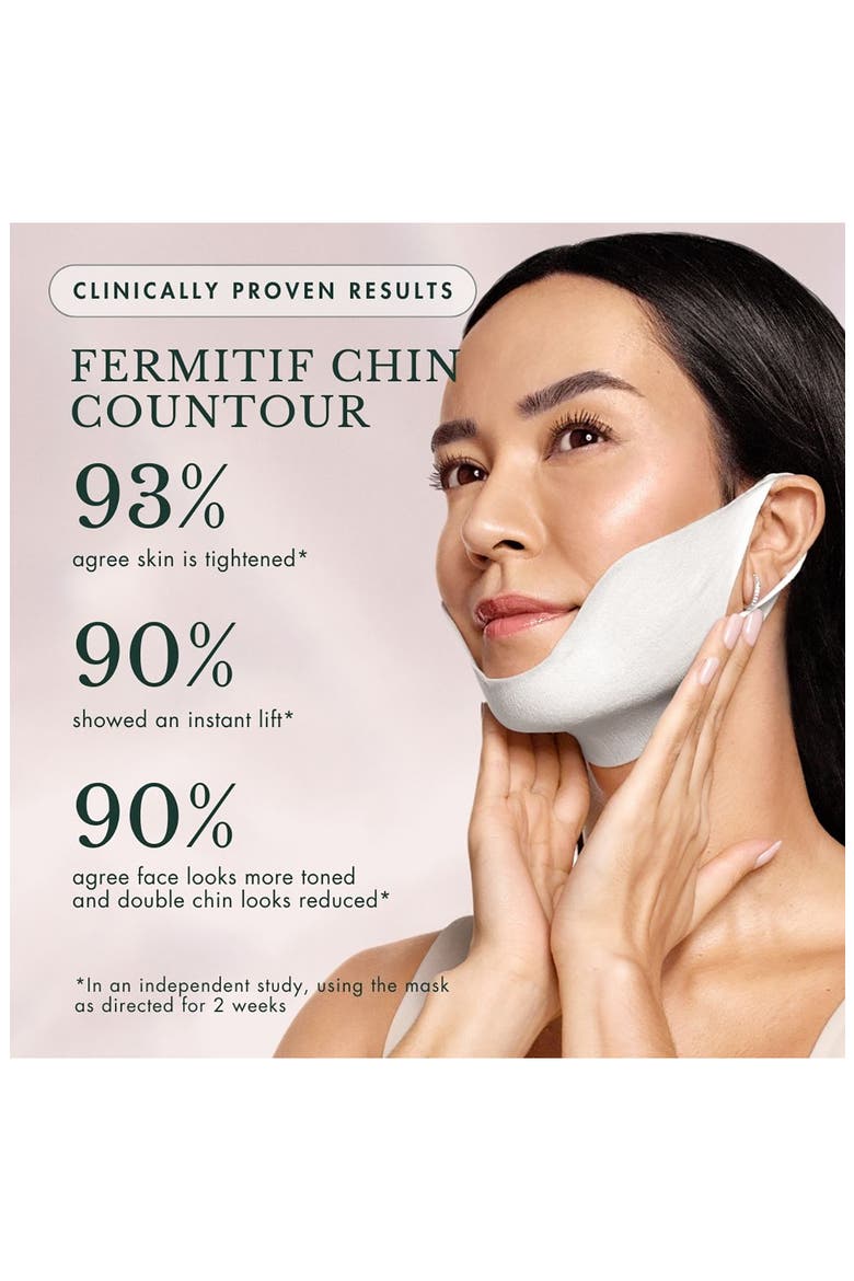 Fermitif Chin Contour Instant Tightening Peptide Mask, Alternate, color, NO COLOR