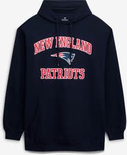FANATICS Men's Fanatics Navy New England Patriots Big & Tall Heart & Soul Hoodie