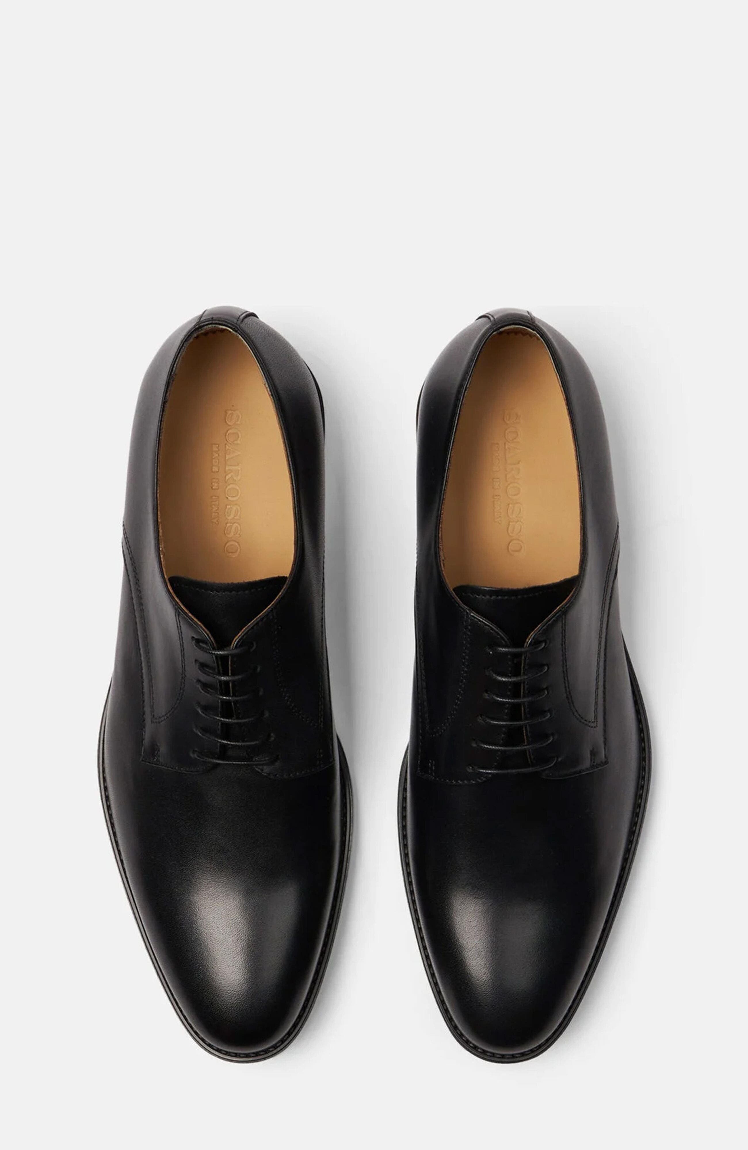 Emilio Derbies, Alternate, color, Black Calf