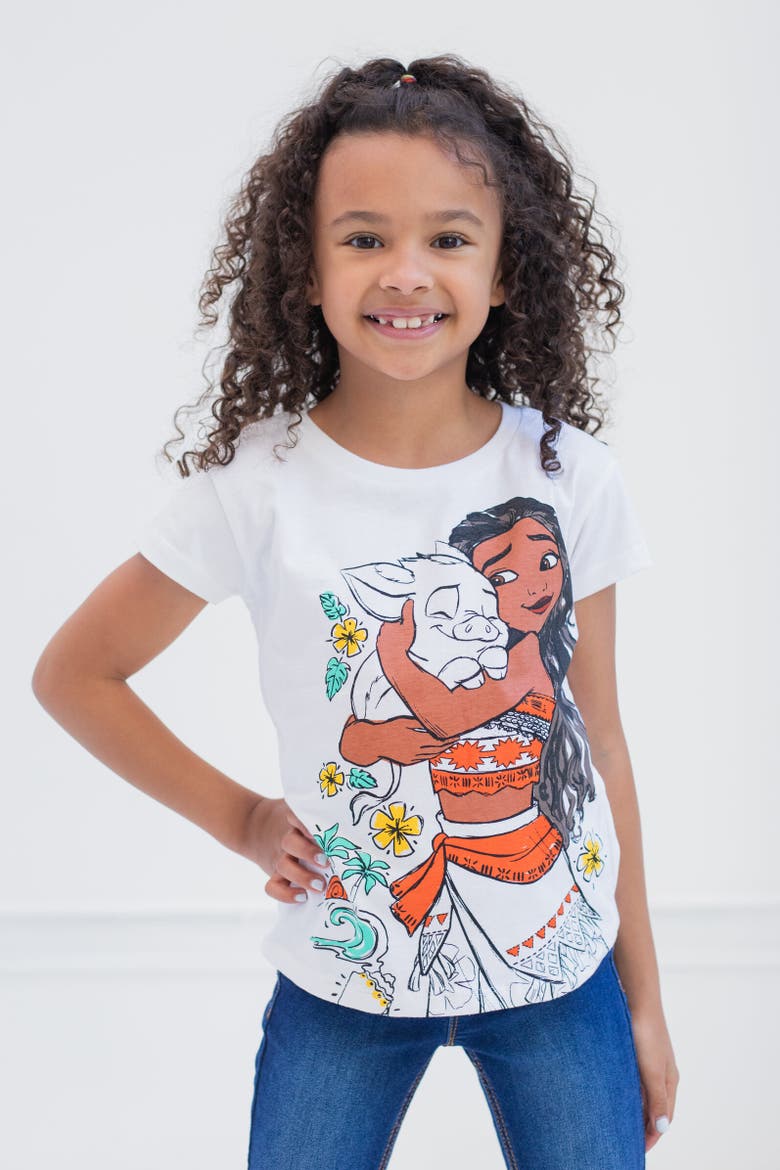 3-Pack T-Shirts, Alternate, color, Princess Multicolor