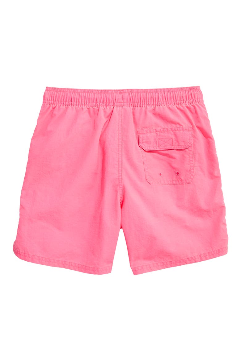 Kids' Island Swim Trunks, Alternate, color, 8371 NEON