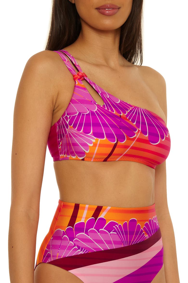 Rhodes Asymmetric Strappy Bikini Top, Alternate, color, MULTI