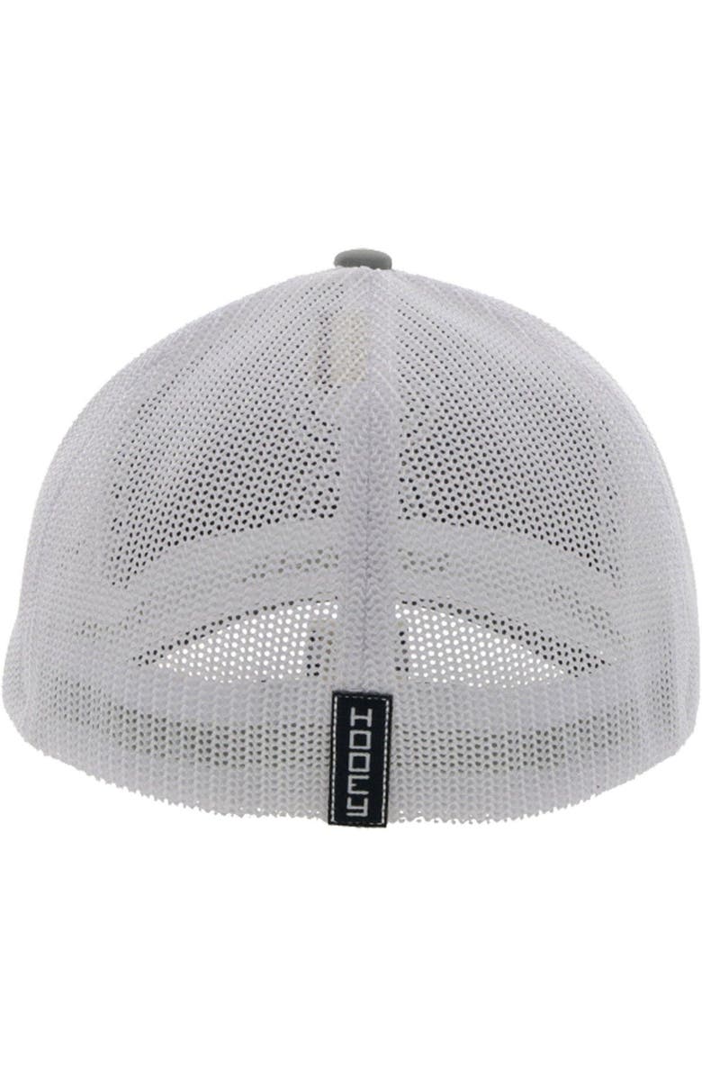 HOOEY Men's HOOey Gray/White Dallas Cowboys Trucker Flex Hat, Alternate, color, 