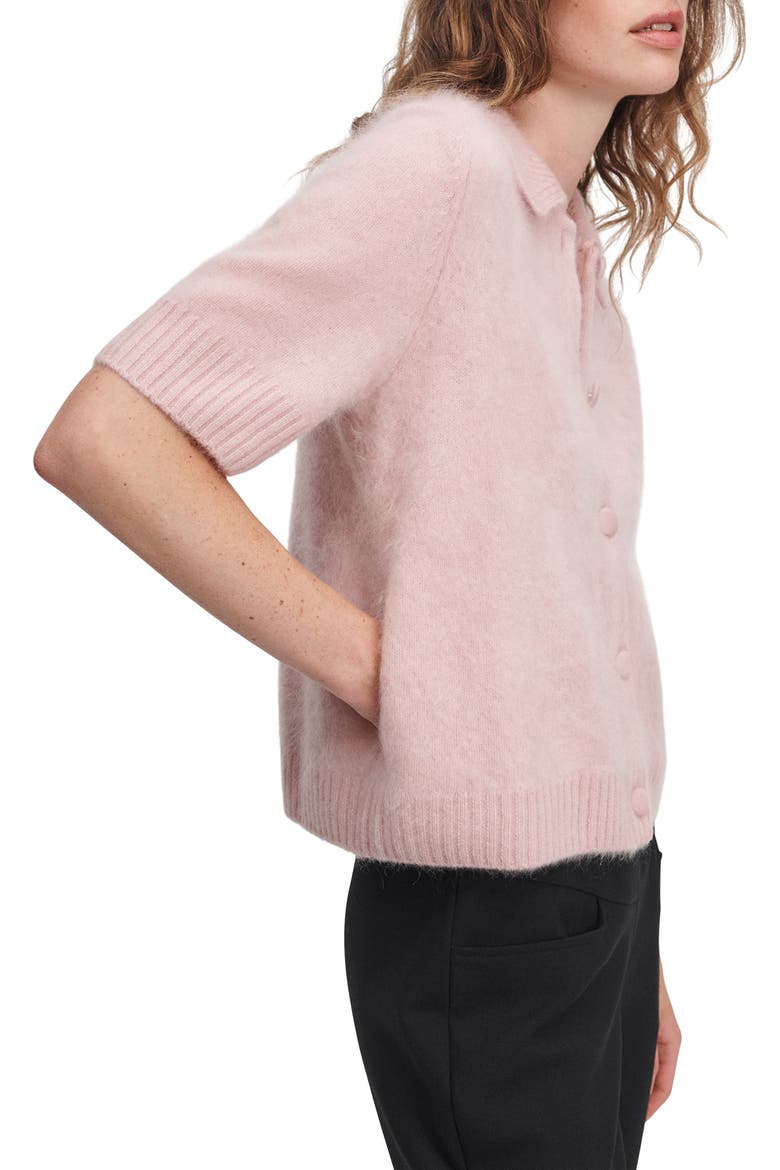 Jada Brushed Cashmere Cardigan, Alternate, color, PINK