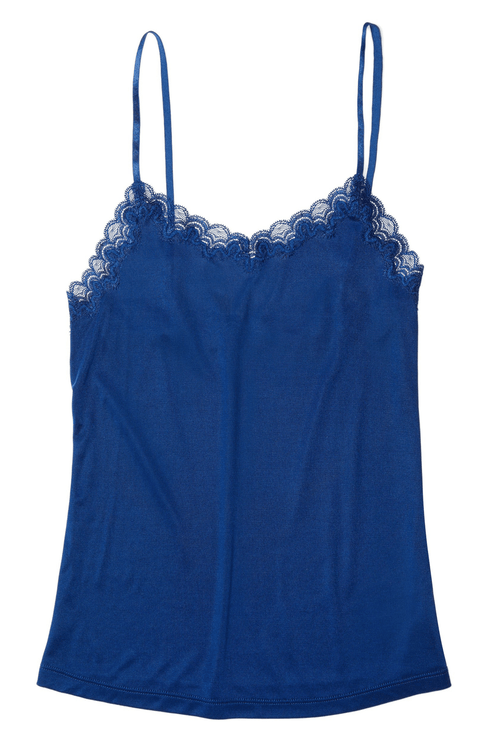 Soft Silk Lace Trim Camsiole