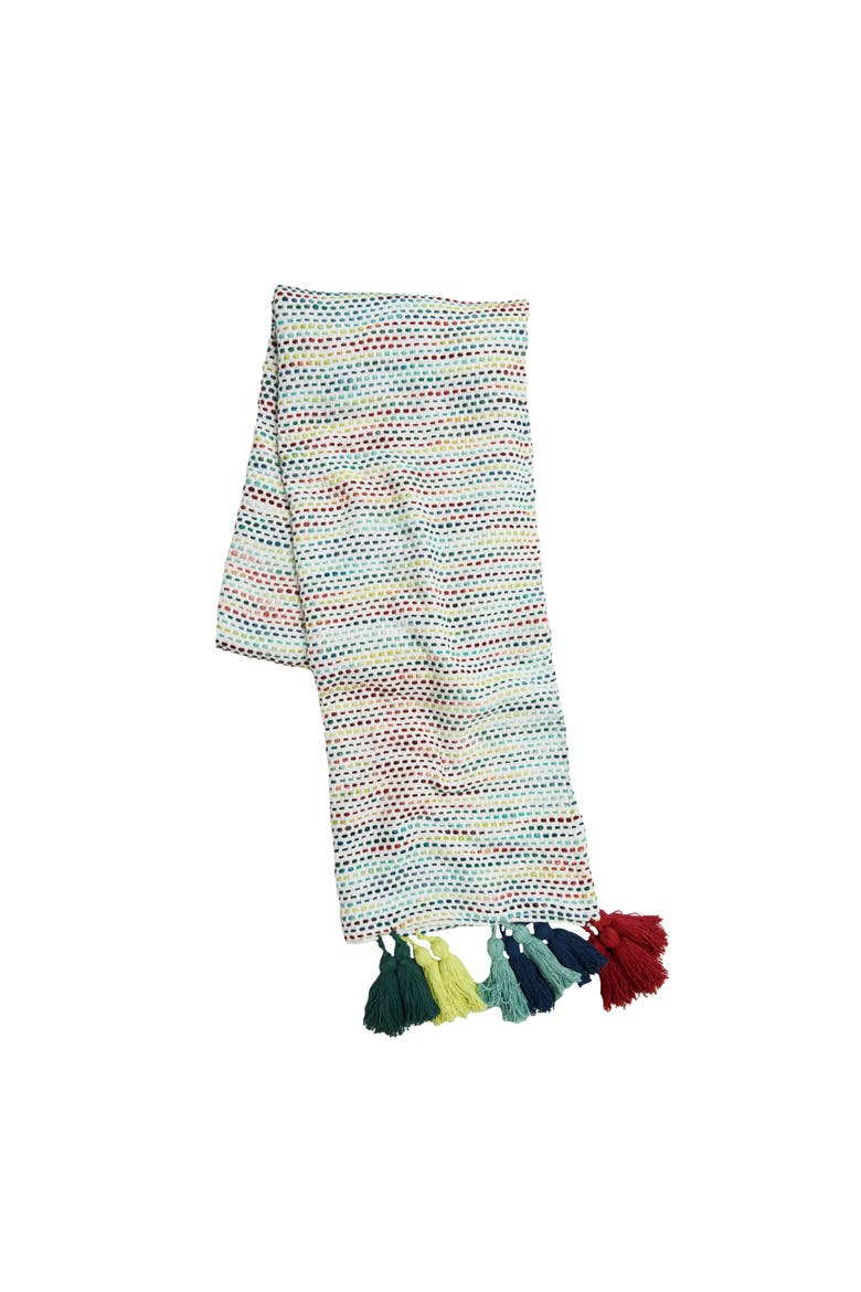 Ella Bed Throw Decor, Main, color, Green