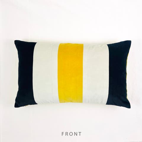 Rugby Stripe Lumbar - Pillow Cover