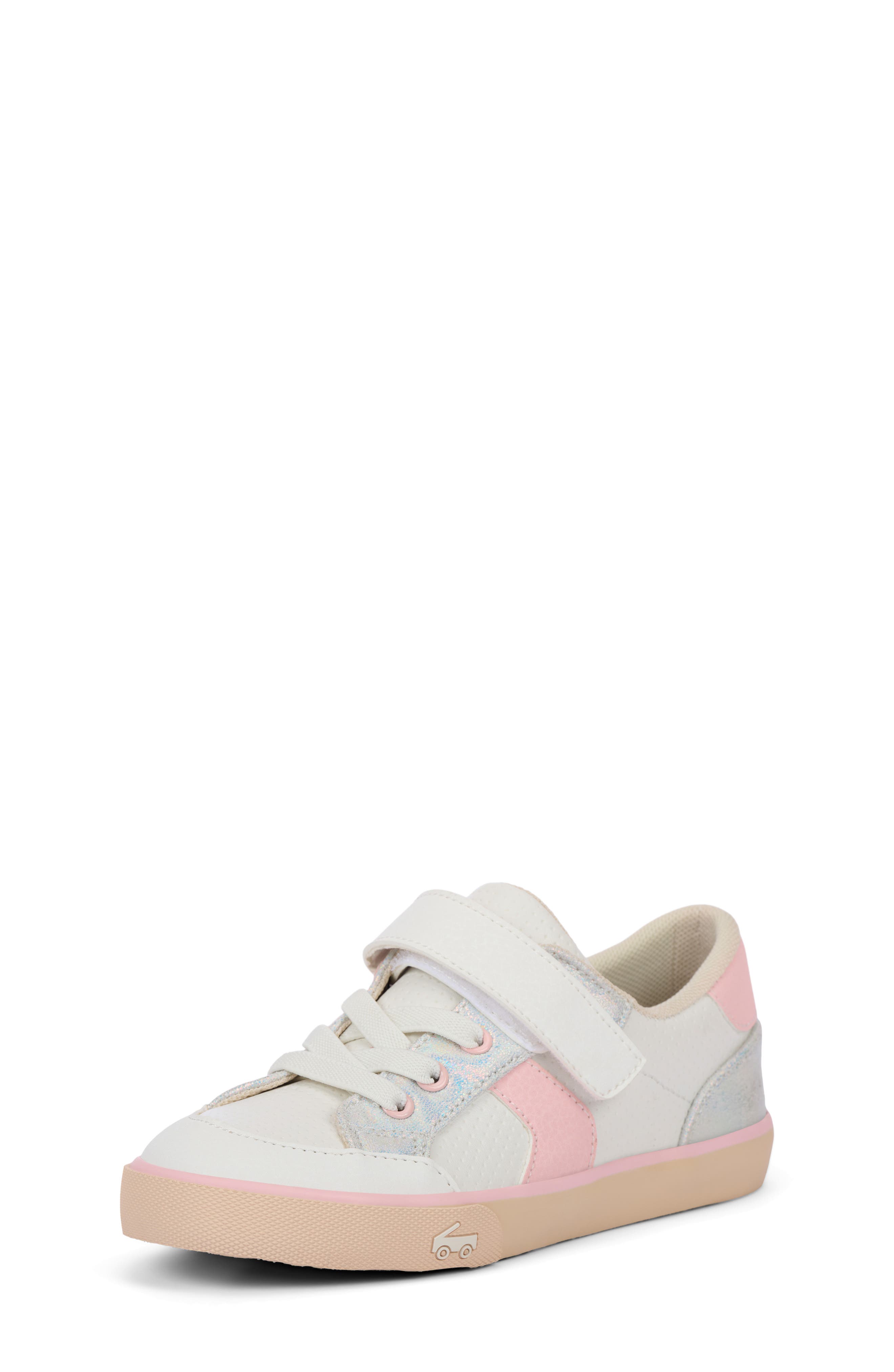See Kai Run Kids
 Connor Sneaker, Alternate, color, White/ Pink
