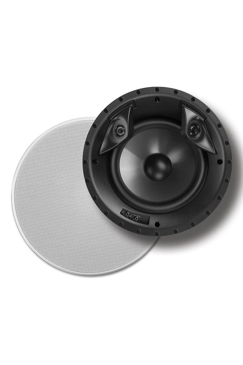 80F/X-LS Vanishing 8" In-Ceiling Speakers - Pair, Alternate, color, White