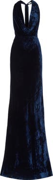SAU LEE Velvet Gown
