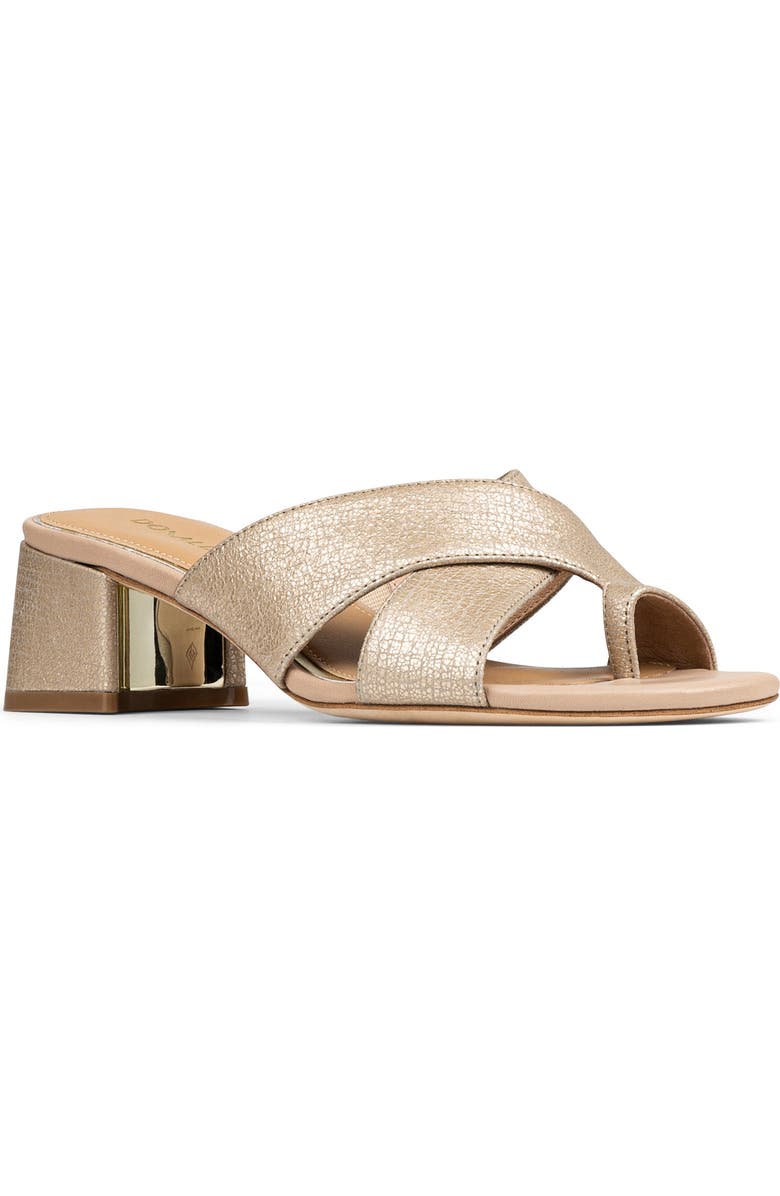 Donald Pliner Keena Slide Sandal, Main, color, Platino