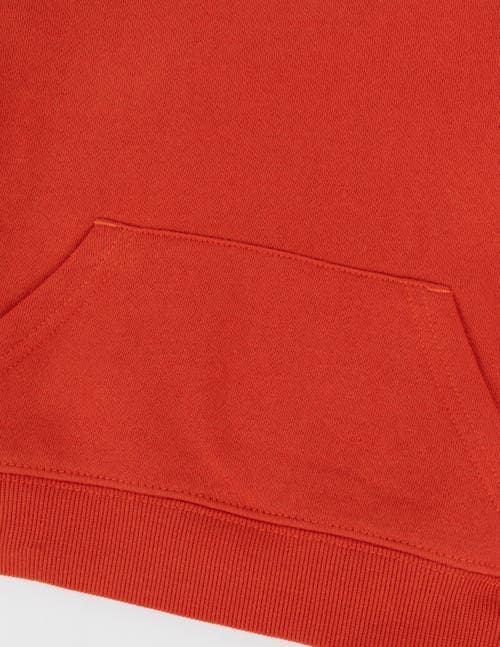 Leveret Kids Pullover Hoodie, Cotton Blend, Kangaroo Pocket, Solid Colors In Brown