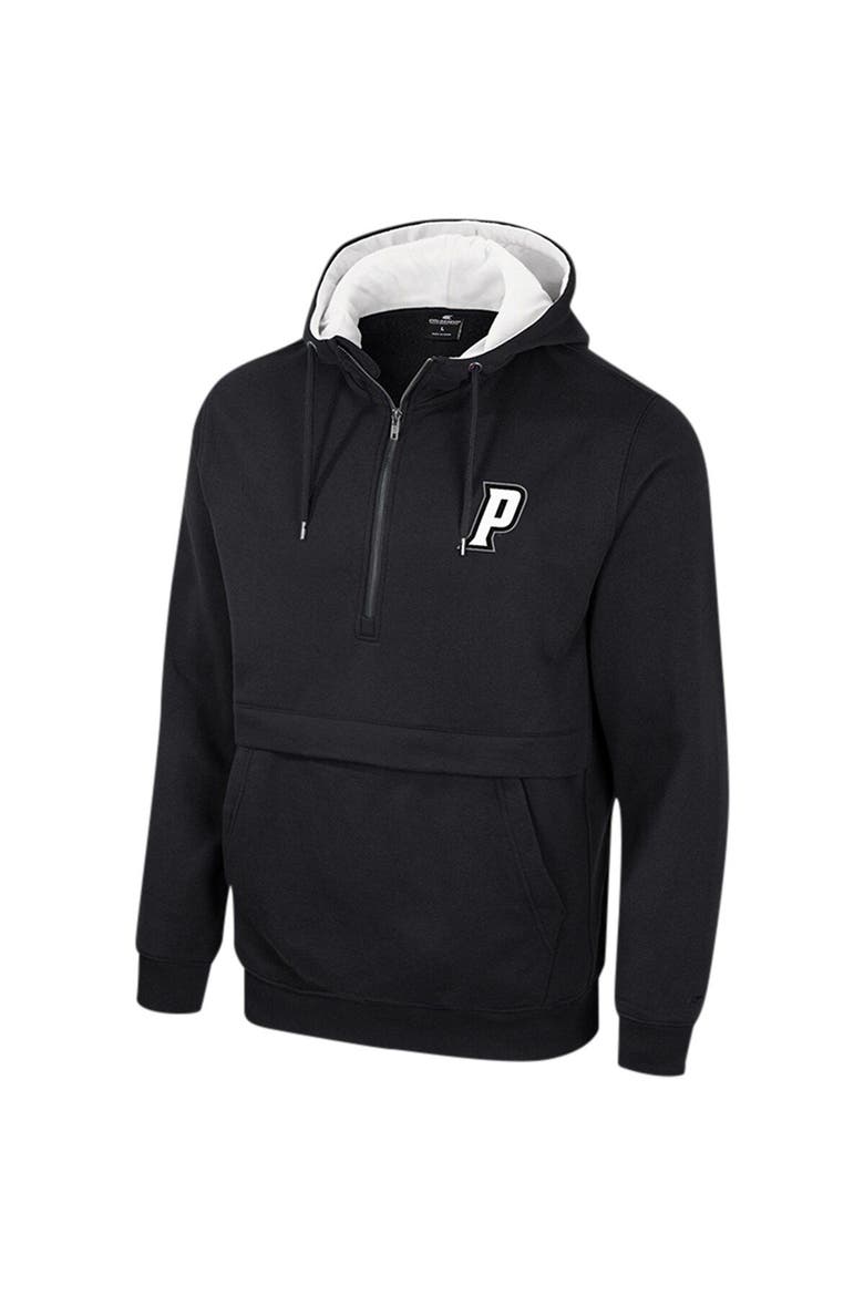 Men's Colosseum Black Providence Friars Team Half-Zip Pullover Hoodie, Alternate, color, Black