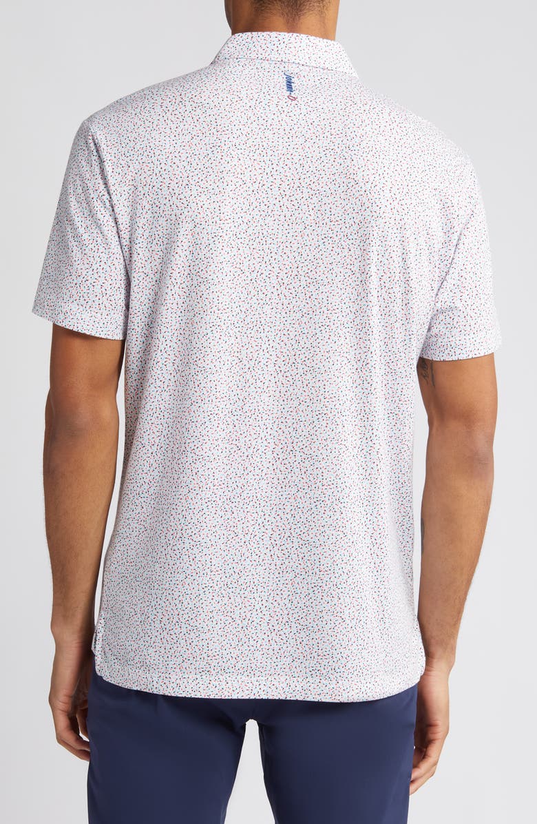 johnnie-O Ernest Spatter Print Polo, Alternate, color,