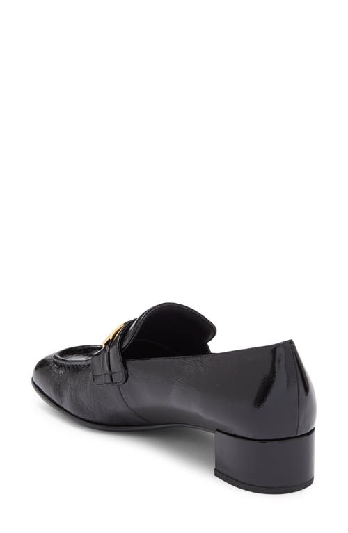 Jeffrey Campbell Book Smart Bit Loafer Pump In Black