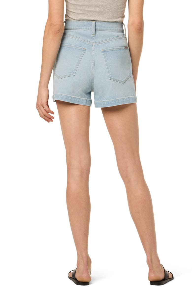Joe's Pleated Trouser Denim Shorts, Alternate, color,