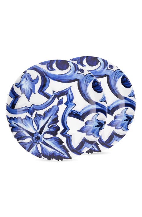 Blu Meditteraneo Set of 2 Dessert Plates