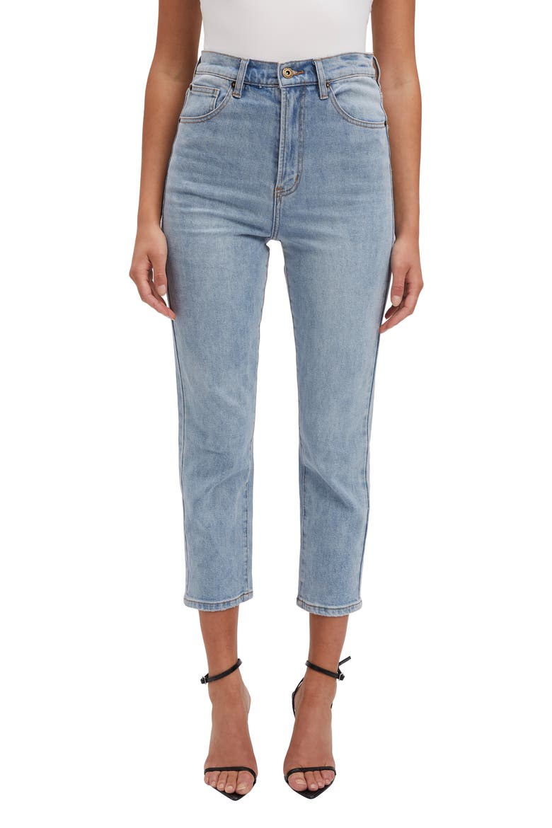 Heidi Straight Leg Crop Jeans, Main, color, VINTAGE