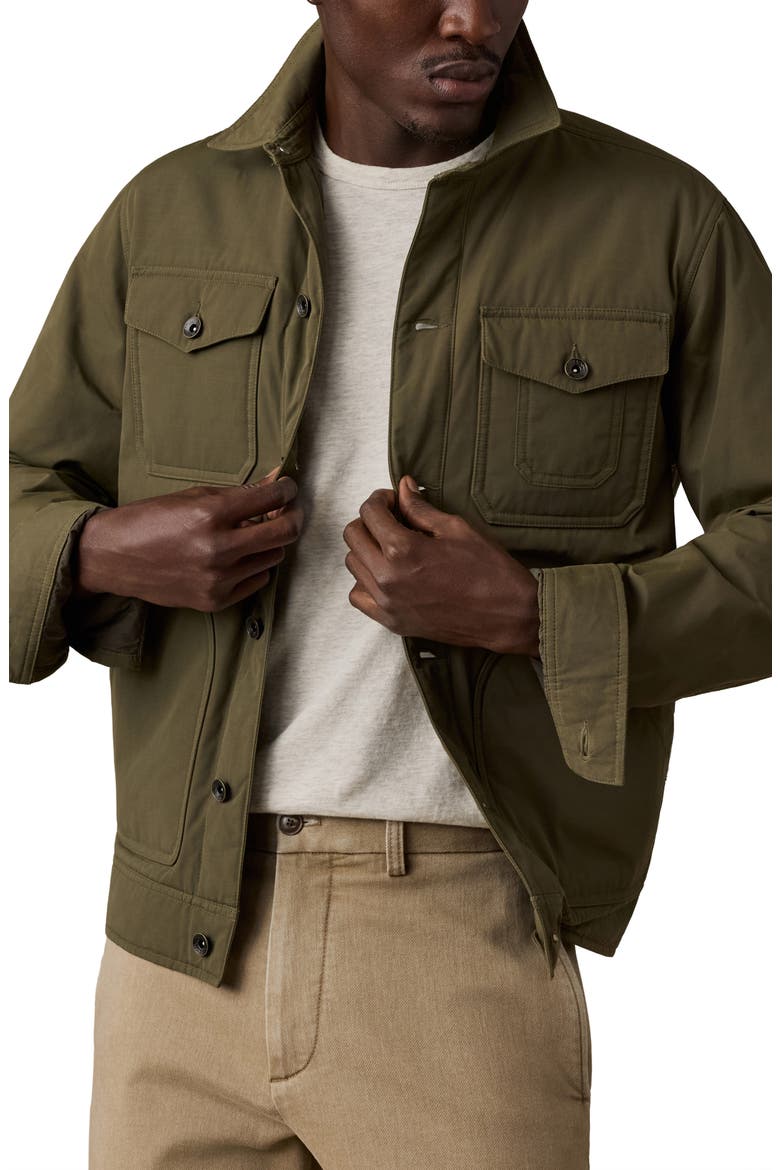 Frontier Trucker Jacket, Main, color, OLIVE